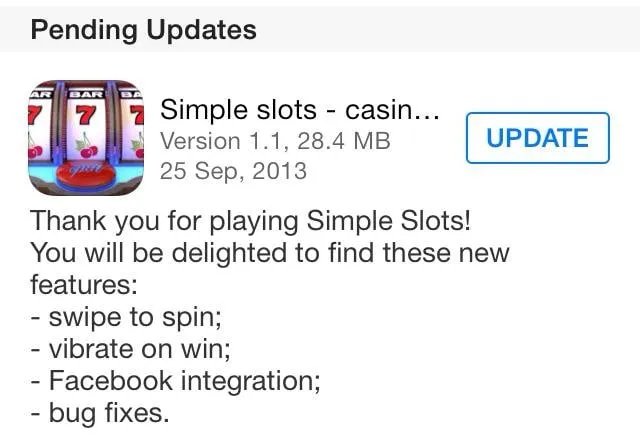 Photo from “Simple Slots 1.1 cu Facebook și swipe to spin”