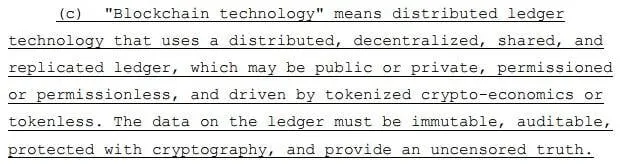 Photo from “Florida bill defines blockchain technology”