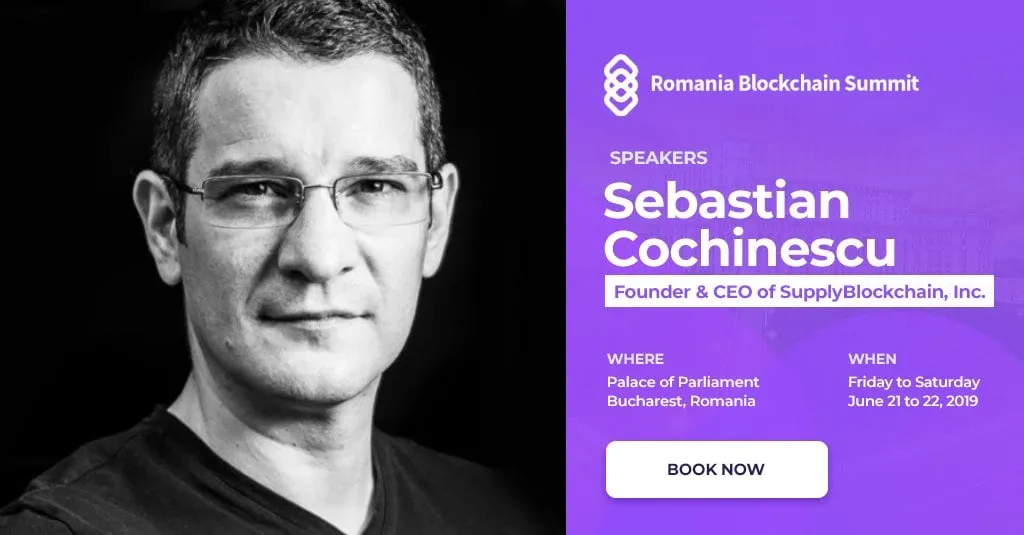 Photo from “Speaking at Romania Blockchain Summit”