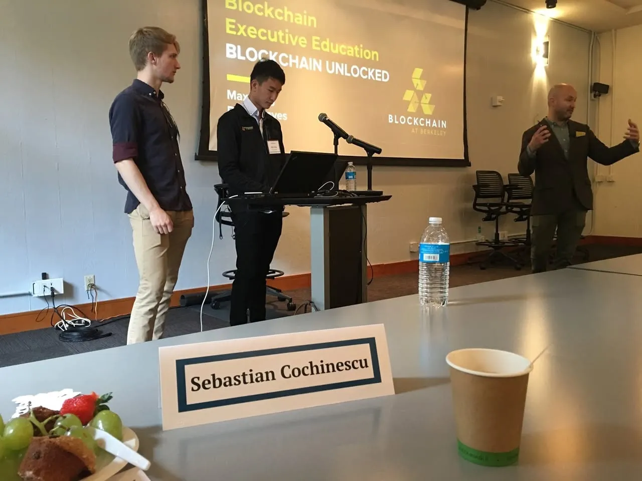 Photo from “Blockchain for executives at UC Berkeley”